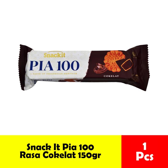 Gambar Kino Snack it Kue pia 100 rasa Coklat / Kacang Hijau - Coklat dari abu.store undefined Tokopedia