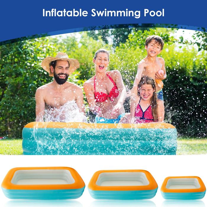 Jual Inflatable Swimming Pool with Inflatable Soft Floor Easy to