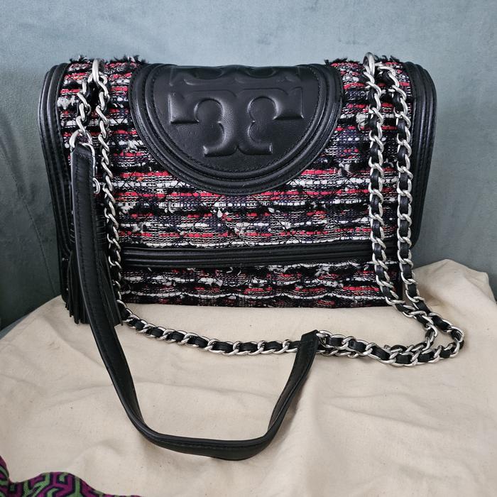 Jual tory burch fleming shoulder bag medium size Jakarta Selatan