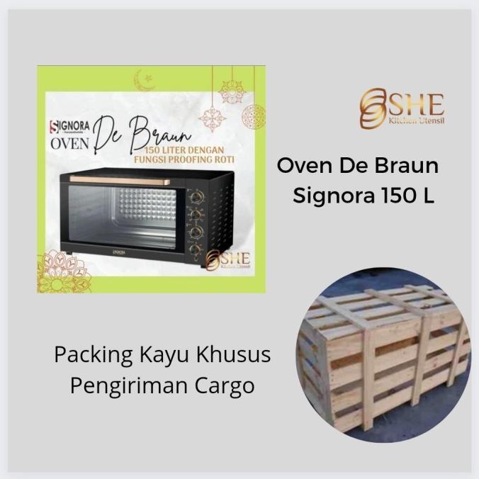 Gambar OVEN SIGNORA DE BRAUN - 150 L FUNGSI PROOFING ROTI TERBARU - Packing Kayu dari Akinstore69 undefined Tokopedia