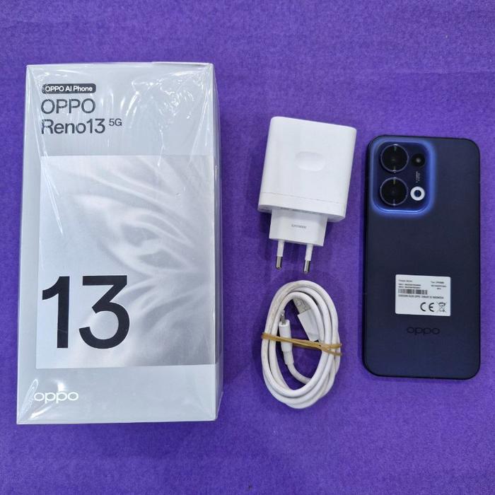Gambar OPPO RENO 13 5G 12/256GB FULLSET SECOND garansi akti sampek bulan 3 2026 dari jagatphone undefined Tokopedia