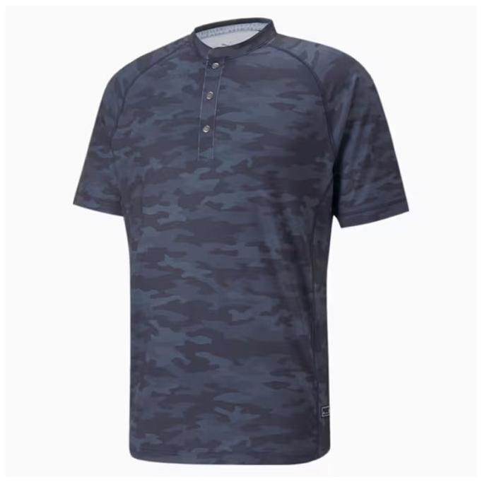 Gambar [NEW] POLO PRIA GOLF PUMA EGW CLOUDSPUN MAT HENLEY NAVY BLAZER-CAM 59991706 - XS dari popimercuru undefined Tokopedia