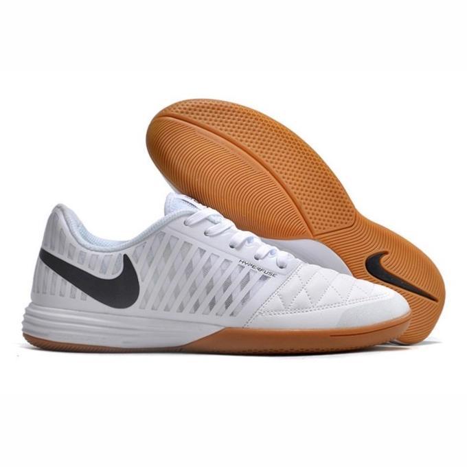 Jual BEST PRODUK SEPATU FUTSAL NIKE LUNAR GATO WHITE BLACK GUM