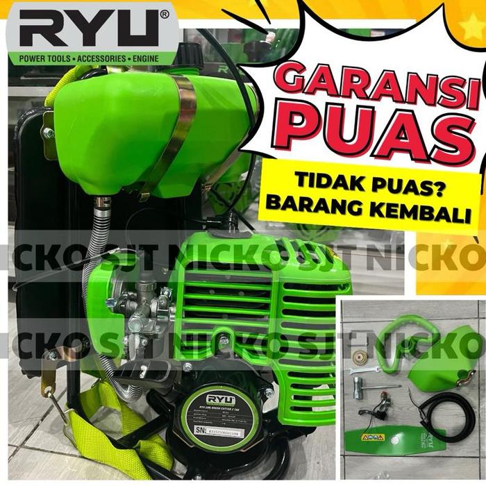 Ryu Rct2t Jual Brush Cutter 2tak RYU brus cuter 2 Tak RBC 2T Mesin Potong Rumput ...