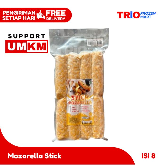 Gambar Stik Keju Mozarella Goreng isi 8pcs dari TRIO Frozen undefined Tokopedia