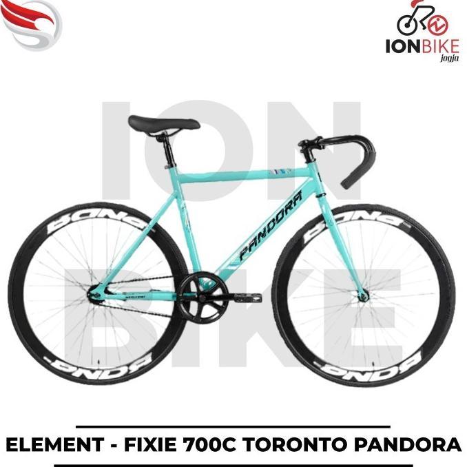 Jual Sepeda roadbike fixie 700 c balap element torpedo velg alloy