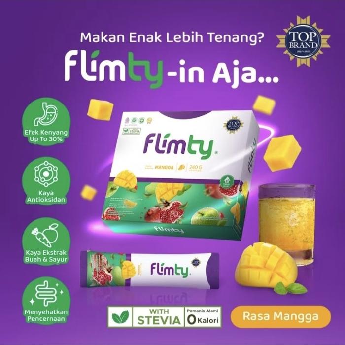 Gambar Flimty Fiber 1 BOX 16 Sachet / FLIMTY FIBER 240 gr / Flimty BOX 16 pcs - MANGGA dari Roku Mart undefined Tokopedia