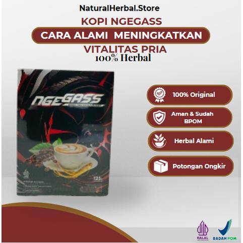 Gambar Kopi Ngegas Asli 5 Sachet – Obat Herbal Vitalitas Pria Tahan Lama & Kuat - 5 Sachet dari NaturalHerbal Store undefined Tokopedia