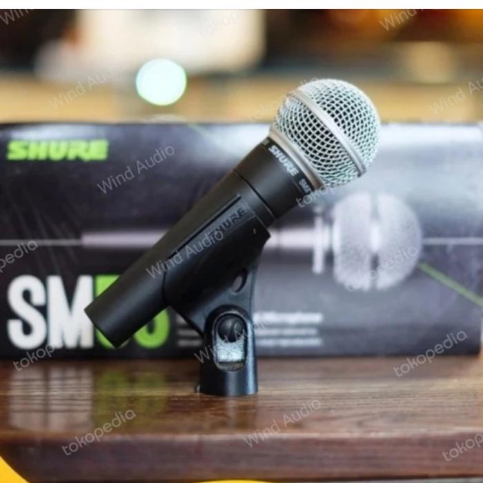 Gambar MIC KABEL SHURE SM58 ORIGINAL GARANSI RESMI - MIC ONLY dari WIND AUDIO undefined Tokopedia