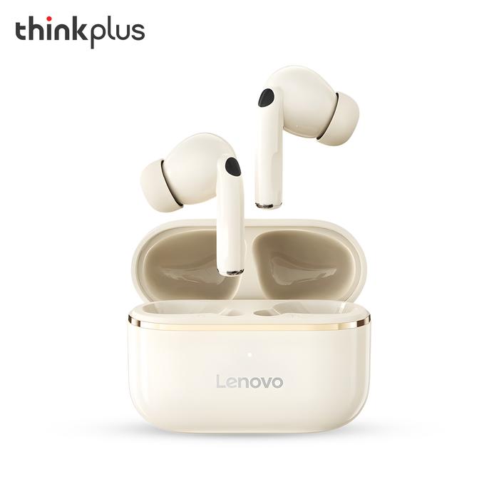 Gambar THINKPLUS EA230 TRUE WIRELESS BLUETOOTH MINI EARBUDS EARPHONE TWS AMBIENT SOUND STEREO - Beige dari Thinkplus Official Store undefined Tokopedia