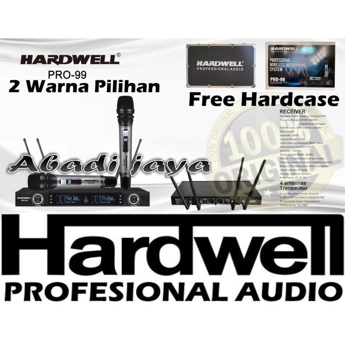 Gambar new Mic hardwell pro 99 MULTI CHANNEL DIGITAL hardwell pro99 2 warna - MODEL LAMA GREY dari Abadijaya215 undefined Tokopedia
