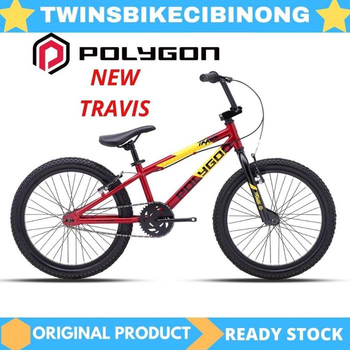 Gambar Sepeda BMX 20 Polygon TRAVIS TERBARU - reD dari CV sanjaya2 undefined Tokopedia