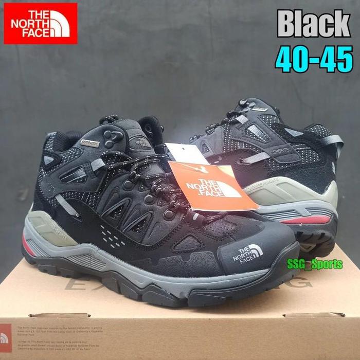 Gambar Sepatu Gunung TNF the north face vibram original BNIB Vietnam - Hitam, 40 dari Optical Glory undefined Tokopedia