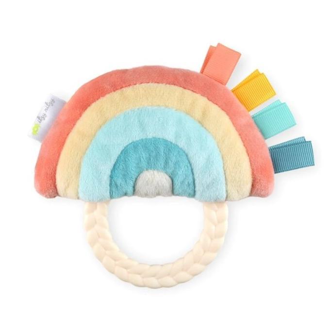 Gambar itzy ritzy rattle pal mainan boneka bayi bisa berbunyi bisa teether - Rainbow dari pyangon nyamdi11 undefined Tokopedia