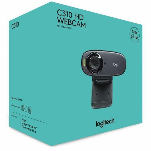 C310 Hd Webcam Logitech 5mp 720 P Original Terlaris