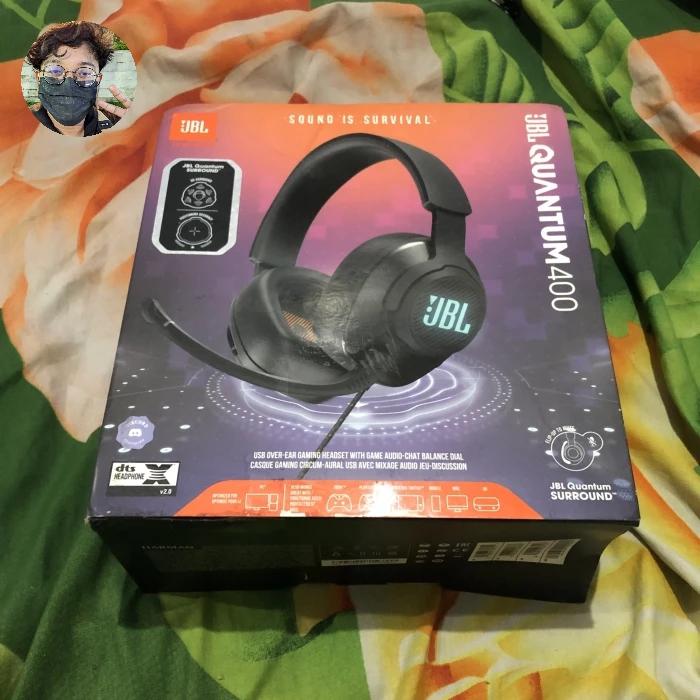 Jual Headphone JBL Quantum 400 Original Fullset Bekasi