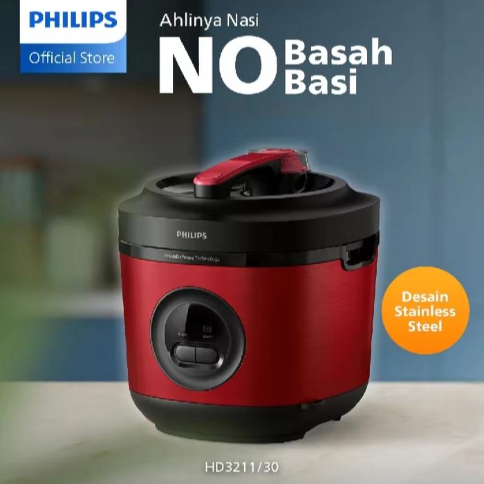 Gambar Magicom Philips 1.8liter 3in1 400watt red dari Terang Lexy undefined Tokopedia