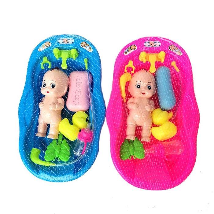 Jual Children Play House Bath Toy Yellow Duck Baby Action Figure