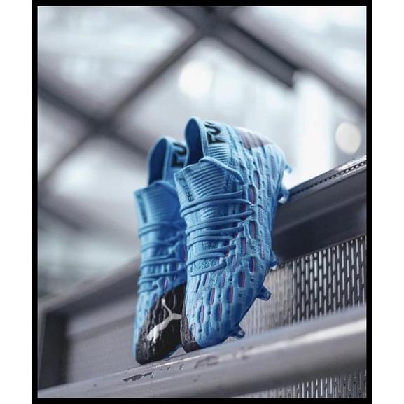 Jual Sepatu Bola Puma Future Netfit Fg Blue Energy 10575501