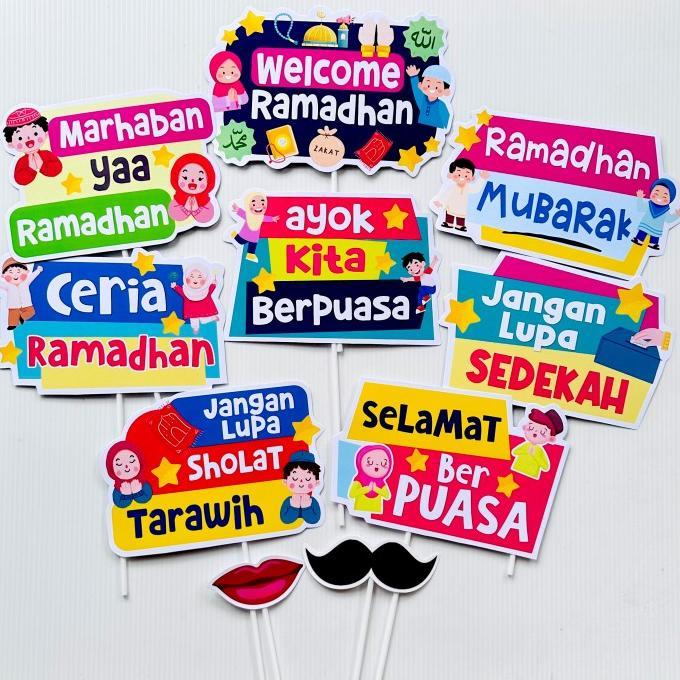 Gambar new !!! Welcome Ramadhan props photobooth pawai sekolah anak murah dari elegant prestige undefined Tokopedia