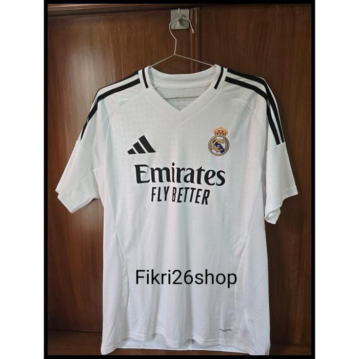 Gambar Jersey Bola Adidas Real Madrid 24/25 Home Original Good Quality - XL dari abvgahAbvh845 undefined Tokopedia