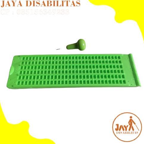 Gambar REGLET | RIGLET 6 BARIS | ALAT TULIS TUNANETRA | HURUF BRAILLE dari YUNITA MARYATI undefined Tokopedia