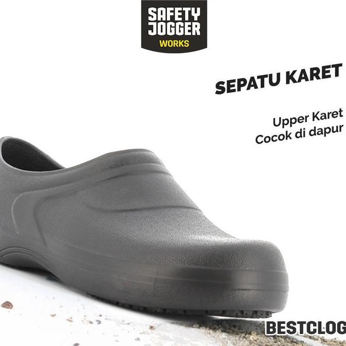 Gambar (Diskon) Safety Jogger Bestclog / Sepatu Chef Kitchen F&B Anti Slip Bestseller - 37 dari Alfi Mhart undefined Tokopedia