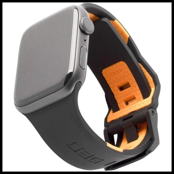 Gambar Apple Watch Ultra 49Mm 45Mm 44Mm 42Mm Uag Civilian Silicone Strap Band Terlaris|Best Seller - Black Orange, 49/45/44/42mm dari GHAYEB PEDIA undefined Tokopedia