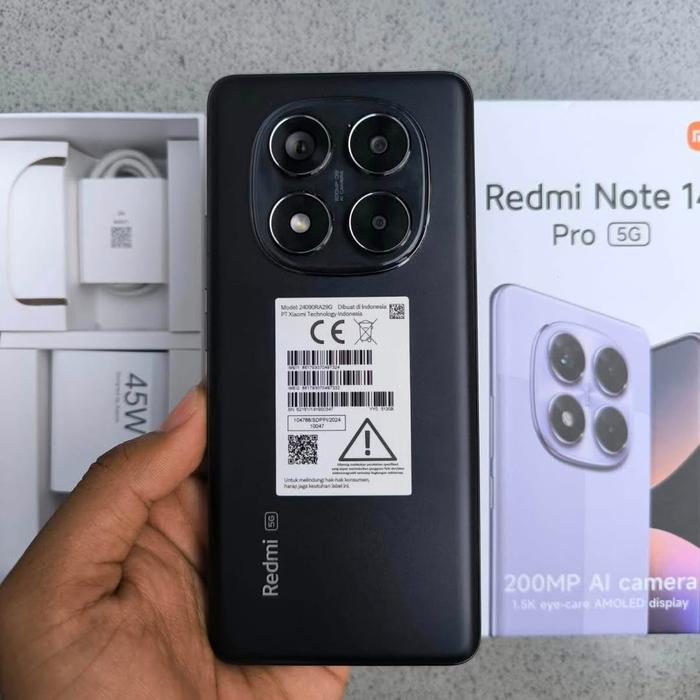 Gambar Redmi Note 14 Pro 5G Ram 8/256 Gb Garansi Resmi Second dari Gista Store7 undefined Tokopedia