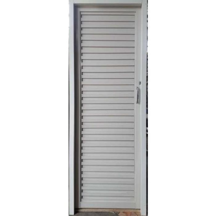 Gambar [zeys] pintu kamar mandi galvalum xtra motif garis full panel - KIRI dari Zeys1991 undefined Tokopedia