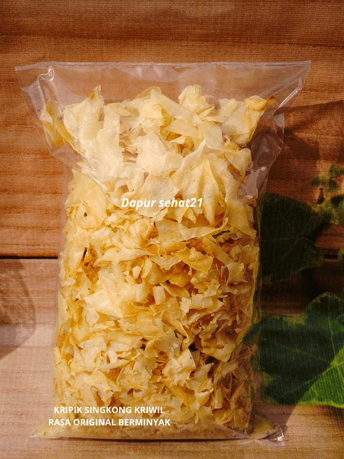 Gambar KRIPIK SINGKONG 1KG / KERIPIK SINGKONG PEDAS / SINGKONG KRIWIL - original, 1KG dari STAR SNACK undefined Tokopedia