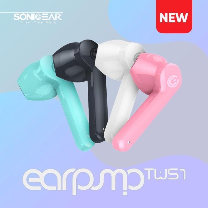 Jual TWS bluetooth Sonic gear Earpump TWS Black True Wireless