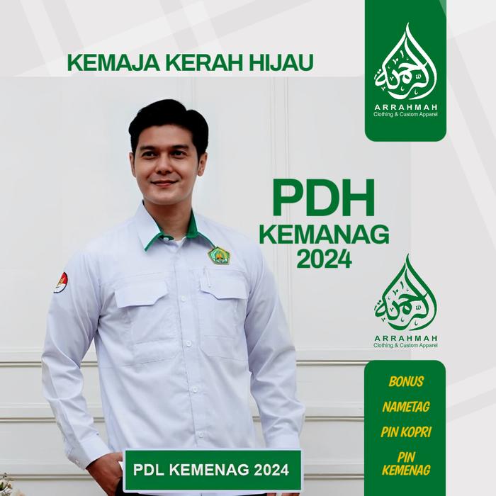 Gambar Baju seragam kemenag model baru Baju Seragam Kemeja Pria Dan Kemeja Wanita PDH Kementerian Agama RI Kemenag Putih Terbaru tahun 2024 - S dari Ramuan Nusantara 1926 undefined Tokopedia