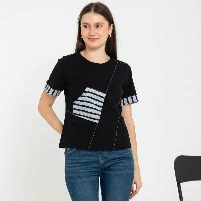 Gambar *Ready Stok* SISTER'S - Atasan Kaos 7561 (CAP) - Hitam, L dari Sisters Fashion Group undefined Tokopedia