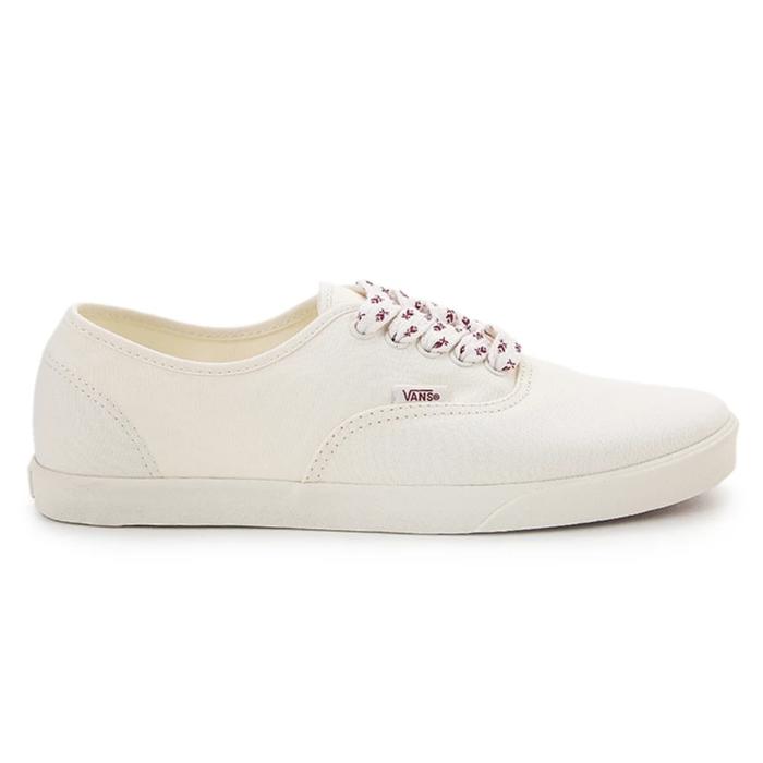 Model White Vans Leather Laces Ex Display Pt Navya Vans Sk8 Low