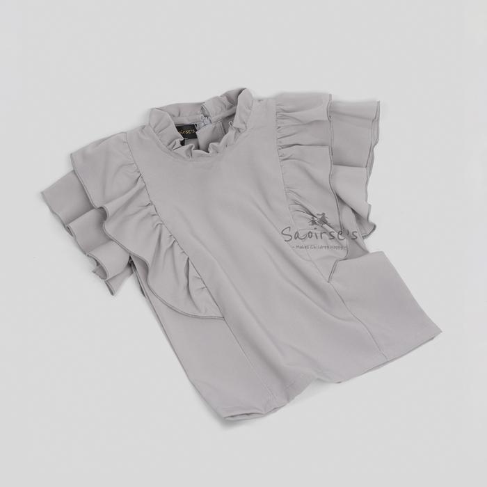 Gambar Fiona blouse - Blouse anak perempuan by Saoirse's - Fiona, Grey, S dari Saoirse's Store ID undefined Tokopedia
