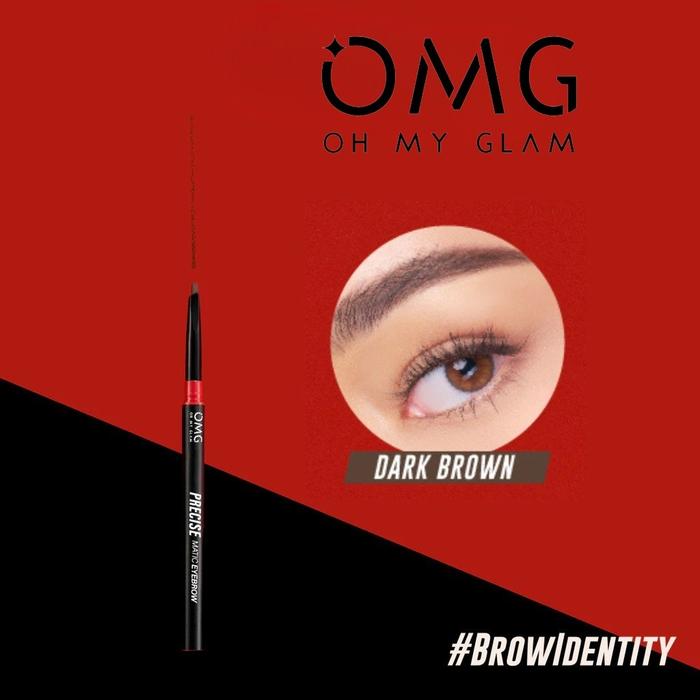 Gambar OMG Oh My Glam Precise Matic Eyebrow - Pensil Alis Tahan Lama dan Presisi - 01 DARK BROWN dari Debelleza Shop undefined Tokopedia