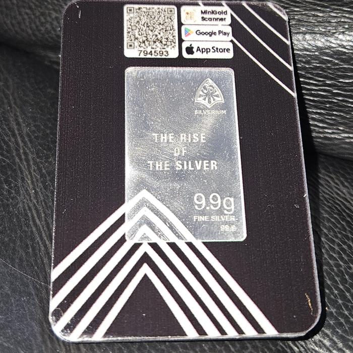 Gambar Silverium Logam Mulia Perak Batangan Silver Kadar 999,9 Original - 9.9 gram dari Next Game_NEW undefined Tokopedia
