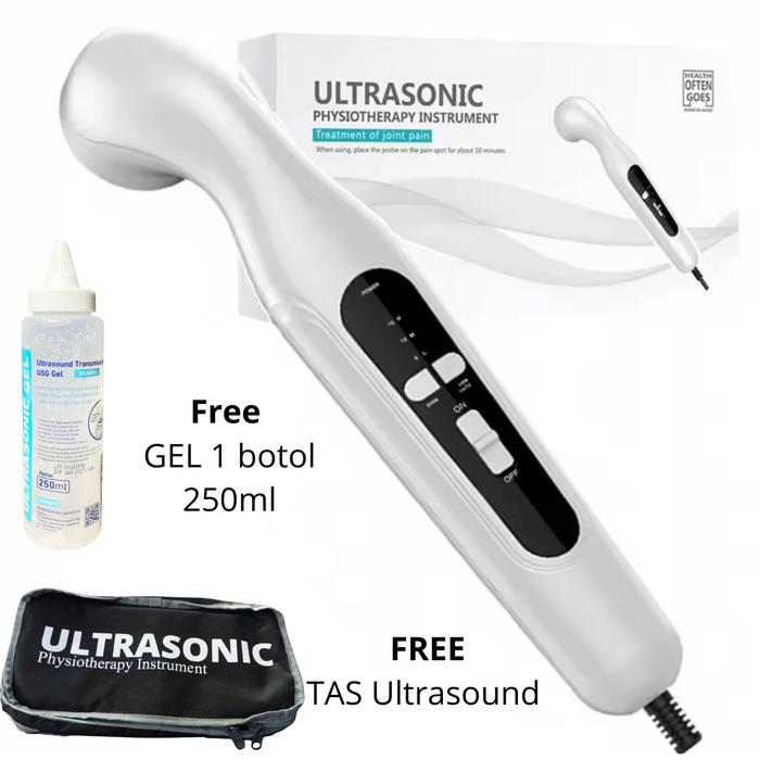 Gambar Ultrasound Pain Relief Therapy Fisioterapi Terapi Ultrasonic 1Mhz FFEE Tas+Gell 250ml - US+TAS+Gell dari DD Electronic undefined Tokopedia