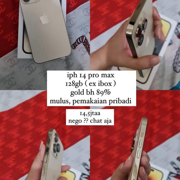 Gambar iphone 14 pro max ex ibox dari celandine_ undefined Tokopedia