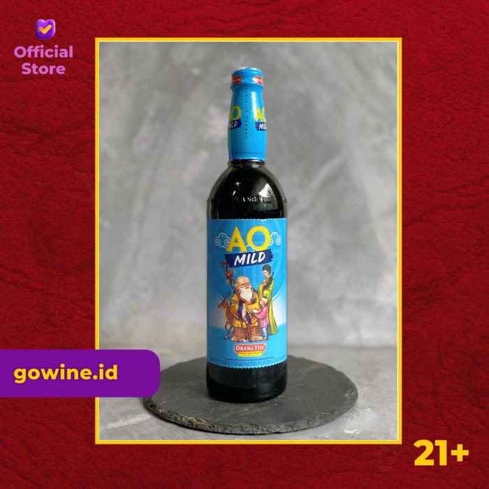 Gambar AO Mild Orang Tua OT Arak Obat Mild AO 620ml dari Gowine Id Wine Shop undefined Tokopedia
