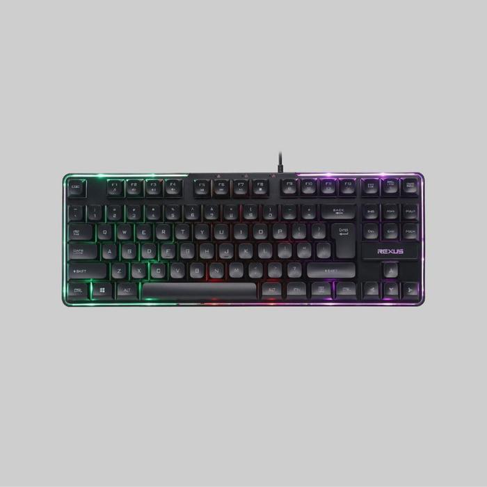 Gambar Keyboard REXUS Gaming Battlefire K9L TKL Cable RGB - Hitam dari Makassar xtream computer undefined Tokopedia