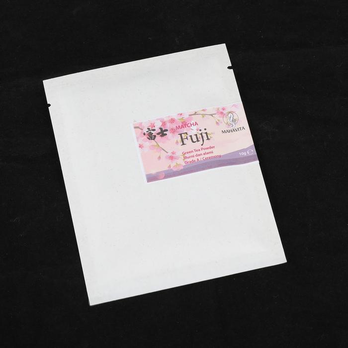 Gambar Mahavita Matcha Fuji Grade A Ceremony Pure Japanese green tea powder 10 30 50g Bubuk teh hijau murni - 10g bag dari Tenkey Creative undefined Tokopedia