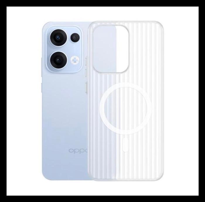 Gambar Oppo Reno 13 Reno13 5G Frost Magsafe Series Original Casing Hard Case Cover Hardcase - PUTIH+MAGSAFE, OPPO RENO 13. dari Case Thebest undefined Tokopedia