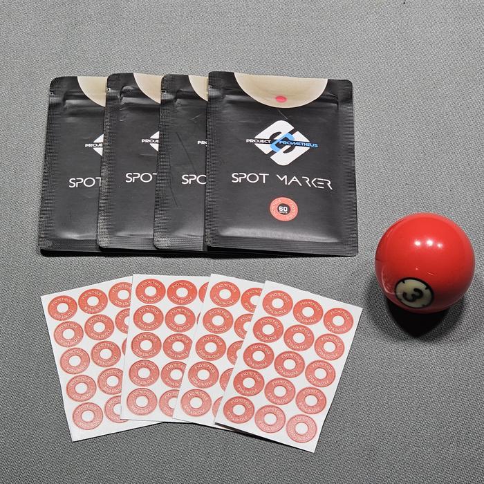 Gambar Prometheus Spot Marker Aksesoris Sticker Latihan Aiming Olahraga Billiard Bola Ball - Merah dari Prometheus Billiards Supply undefined Tokopedia