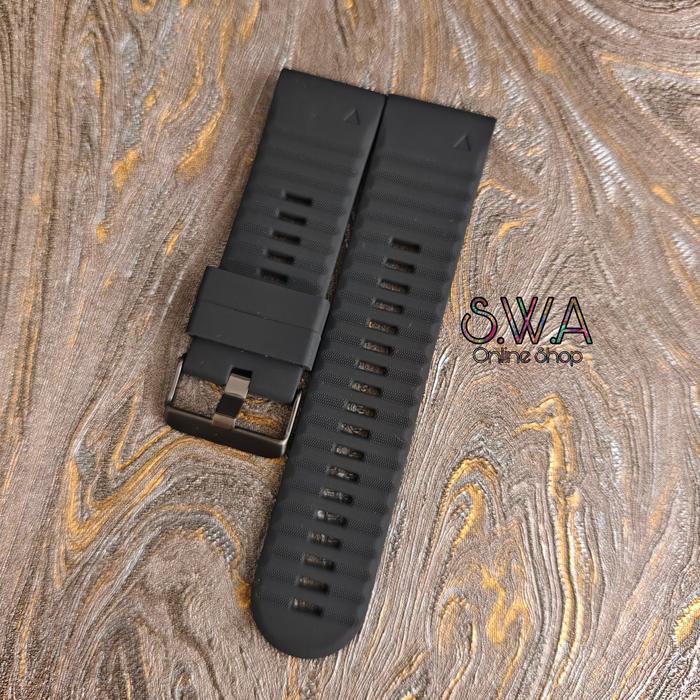 Gambar Strap Rubber Silicone Quick Fit Quickfit Easy Garmin Fenix 8 51mm 7x 6x 5x Plus Amoled Solar Sapphire Acc - Hitam, Quickfit 26mm dari SmartWatchAcc undefined Tokopedia
