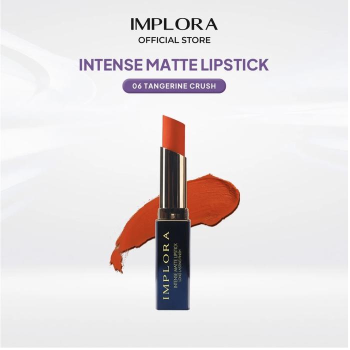 Gambar IMPLORA LIPSTICK INTENSE MATTE - 06 Tangerine dari Mekar Cosmetic_NEW undefined Tokopedia