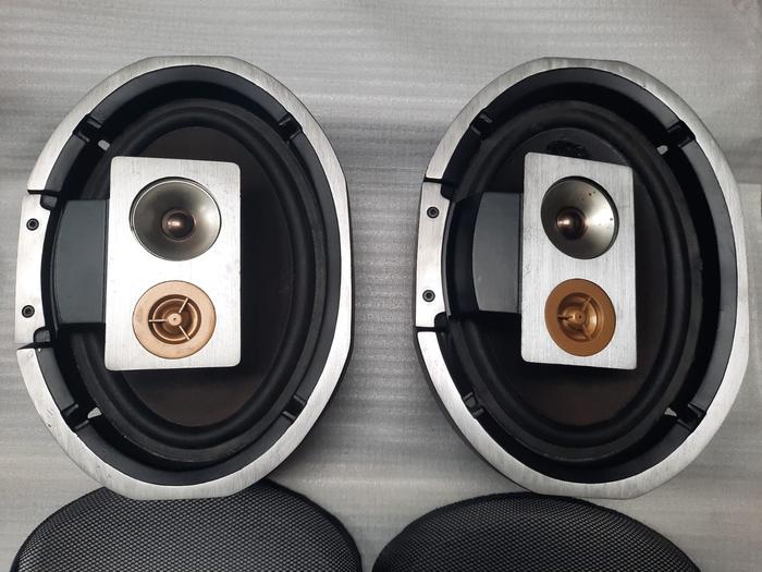 JBL T595 DECADA スピーカー 3-way Speaker Audio Mobil Oval 3 Way