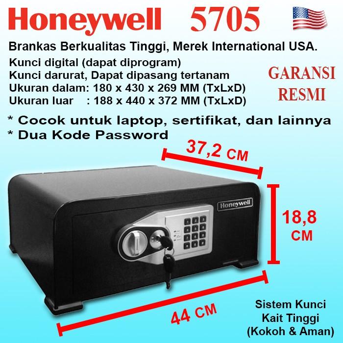 Gambar HONEYWELL 5705 Brankas Digital Baja, Garansi Resmi, Official Store - Honeywell 5705 dari Taruna Jaya International Kota Administrasi Jakarta Utara Tokopedia