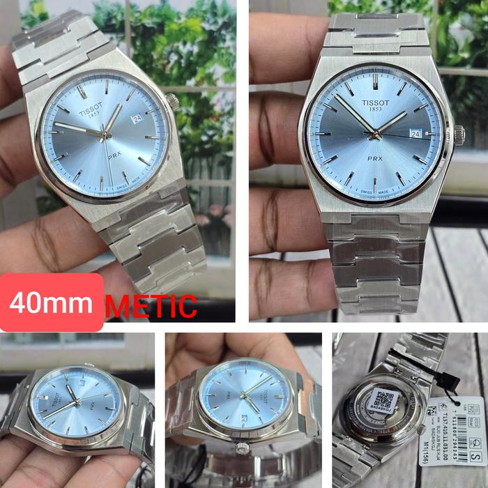 Gambar Jam tangan Automatic PRX Powermatic Wafer Sapphire Stainless steel - ice blue dial, fullset dari SuperJam01 undefined Tokopedia